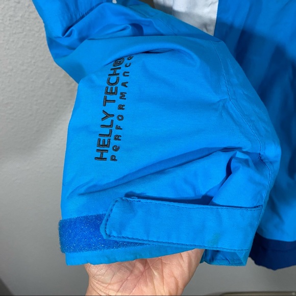 Helly Hansen Blue and White Ski Jacket - Picture 4 of 13